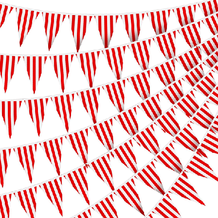 Jultema Dekorativ Banner Pull Flagga, 5 Stycken