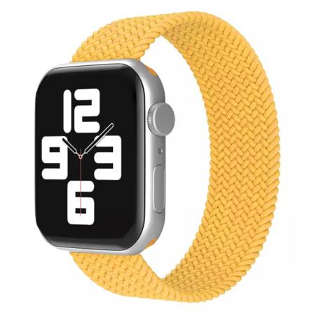 Flätat Armband Apple Watch 38/40/41 Välj Färg/storlek Gul M
