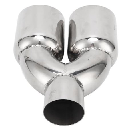 SURENHAP Dobbelt broderi 63x89mm bil dobbelt broderi i rustfrit stål sølv auto potte