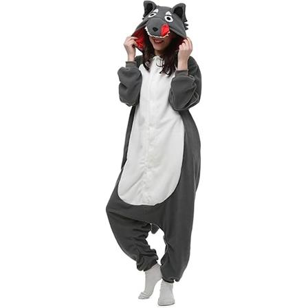 Bjørnedrakt Onesie Pyjamas Kvinner Menn Dyr Cosplay En Del Halloween Jul Hjemmetøy XL