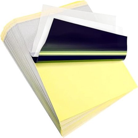 Tattoo Transferpapir 40 Stykker Termisk Tattoo Transferpapir Carbon Kopieringsstencilpapir Tattoo Transfer Carbon Sporingspapir A4 Størrelse Tattoo 