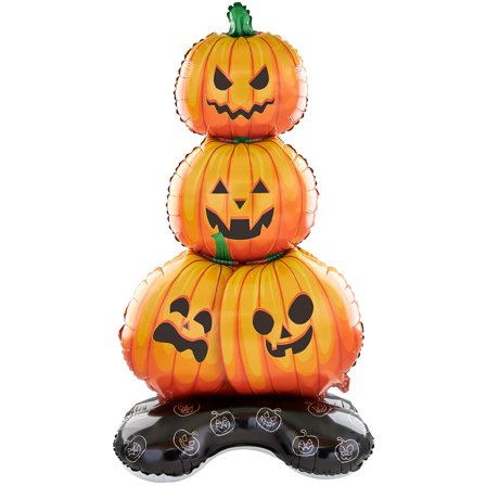 Stående Folieballong Pumpor Halloween 84x158cm - Partyninja.se