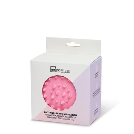IDC Institute anti-cellulite kropsmassager - Pink model - 18x18x8 cm