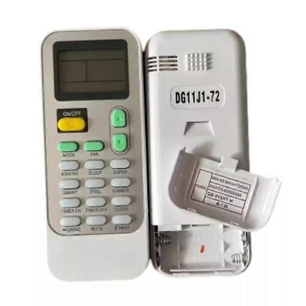 Ny Original DG11J1-72 Fjärrkontroll för Hisense Luftkonditionering i Fahrenheit