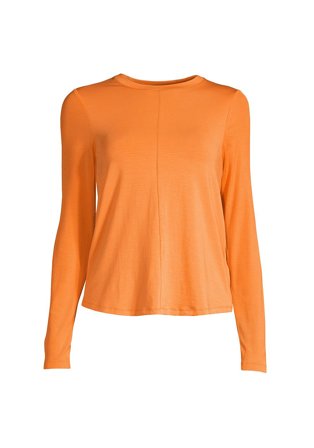 Casall Delight Crew Neck Long Sleeve Juicy Orange 42, Tøj & Bolig, Træningstøj, Træningsbluser