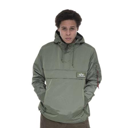 Alpha Industries, TT Anorak LW 116110 01 Groen, Heren, Maat:M