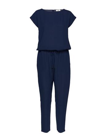 Crepe Georgette Cavi Jumpsuit Blå Mads Nørgaard*Betinget Tilbud