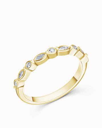 Alliancering Lorin 18K Gultguld - Forlovelsesringe & Vielsesringe hos Vanbruun