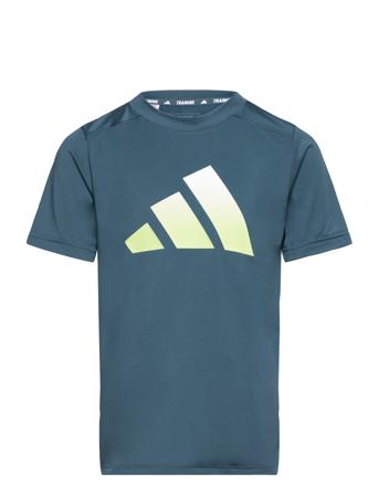 B Ti Tee T-shirts Short-sleeved Hvit Adidas Sportswear*Betinget Tilbud
