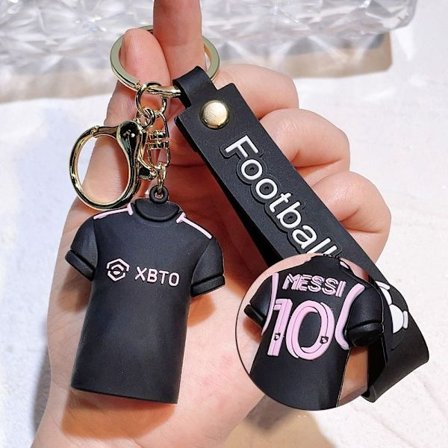 Fodbold Nøglering Tegneseriefigur Vedhæng 06 06