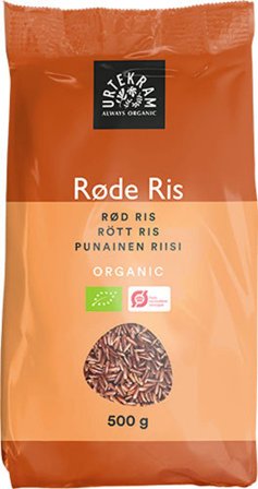 Urtekram Ris røde Ø 500 g, Helse & Madvarer, Pasta, Ris & Bælgfrugter, Ris