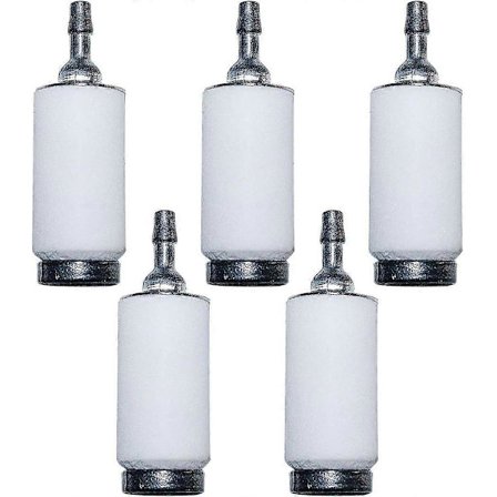 530095646 5 stk/lot Drivstoffiltersett Passer Jonsered Craftsman for Husqvarna Poulan Motorsag Trimmer Blåser. (FMY)