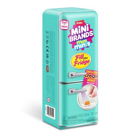 Mini Brands Fill The Fridge Playset