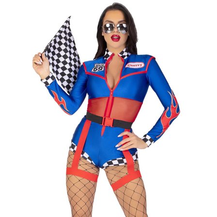 Sexet Racerkører Kostume M