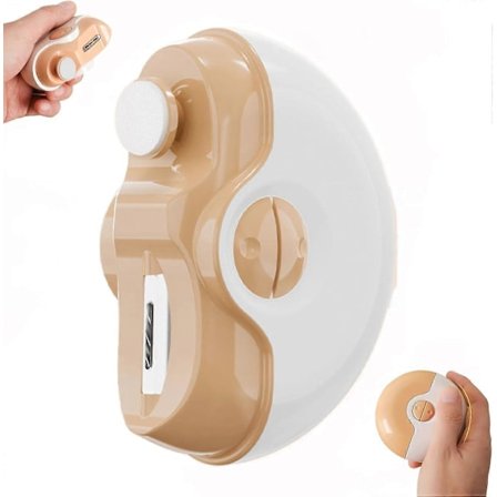 Sähköiset kynsileikkurit, 3-in-1 sähköinen kynsiviila kynsileikkurilla ja kynsilakalla valolla, automaattinen kynsileikkuri vauvoille ja aikuisille