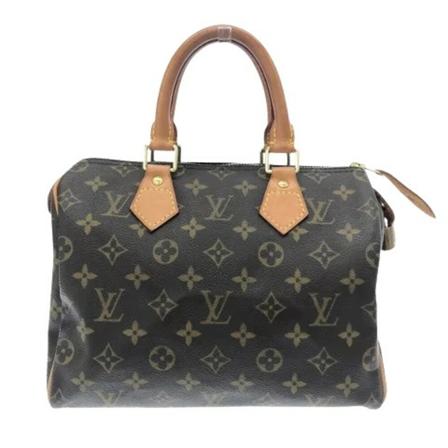 Louis Vuitton Vintage Pre-owned Speedy 25 Monogram Håndtaske Brun, Dame Vintage Tasker, Størrelse: ONE Size