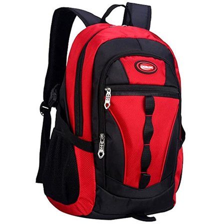 Ryggsekk i nylon for menn til jobb, sport, reiser og fotturer