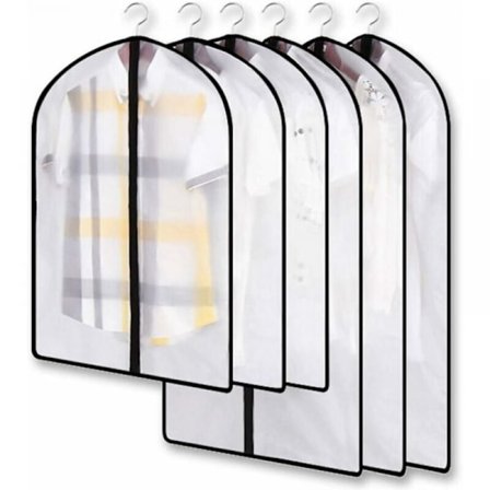 Genomskinliga Klädsäckar Mot Mal, Damm- och Malbeständiga Klädsäckar