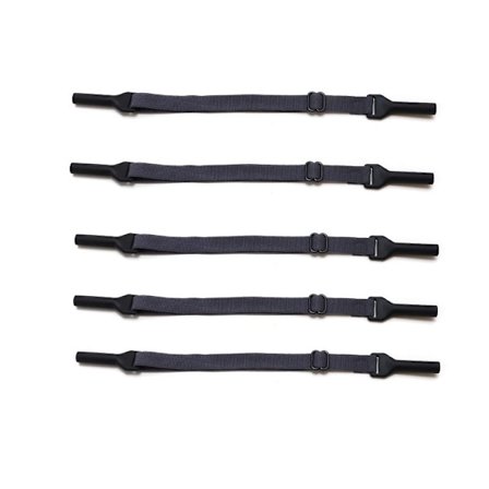 Säädettävät silmälasien sangat aikuisille - 5 kpl DarkGrey