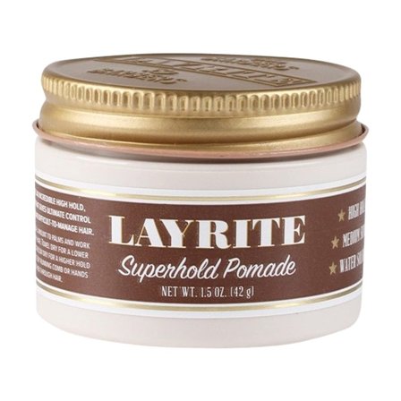 Layrite Superhold Pomade 42 g, Hår, Hårstyling, Hårvoks