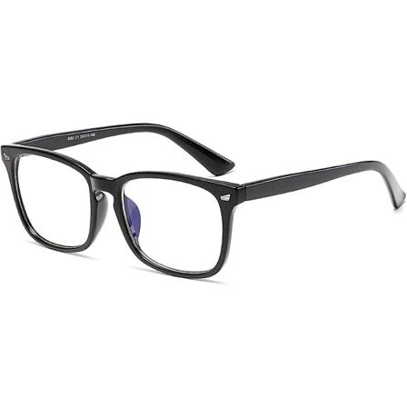 Sininen valosuodatin Tietokone Lasit Estää Uv Anti Päänsärky Silmä Silmärasitus classic Black