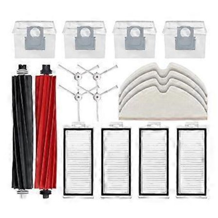 För Roborock Q8 Max, Q8 Max+, Q5 Pro, Q5 Pro+ Ersättningsreservdelar Tillbehör Huvudborste Hepa-filter