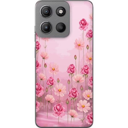 Yhteensopiva Puhelinkuori Motorola Moto G15 Petal Reverie Soft Blush