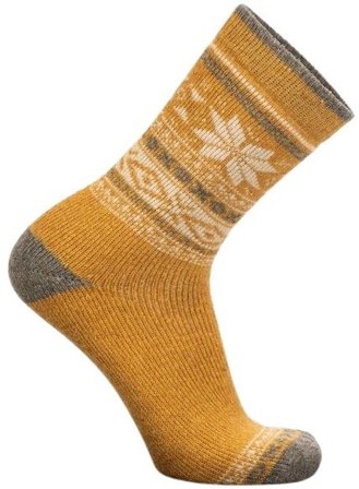 Arrak Outdoor Arrak Wool Active Sock Yellow - Hverdagssokker