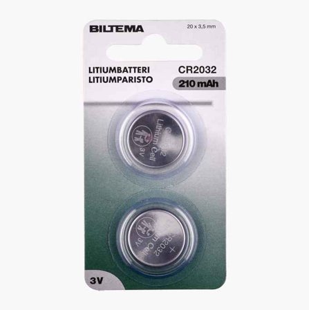 CR2032 Litiumbatteri 2 st.