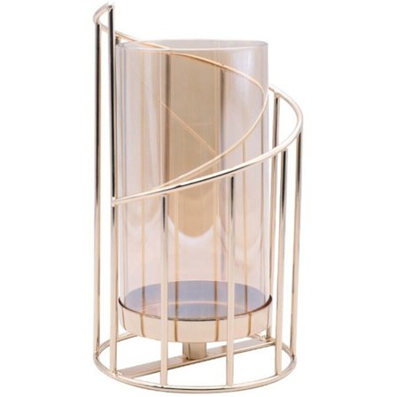 Pilar-kynttilänjalka Luova lasinen kynttilänjalka Kynttilät Geometrisilla muodoilla Juhlakoriste pöydälle L