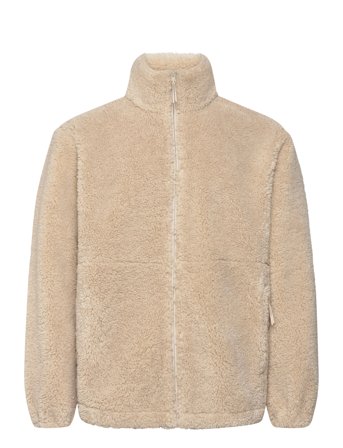 Makia Lodge Zip Fleece - Cream - XXL