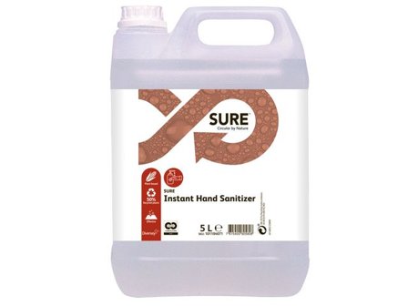 SURE Handdesinfektion Instant Hand Sanitizer alkoholfri skum 5L - Lyreco - Städ och hygien - Desinfektionsmedel - Handdesinfektion