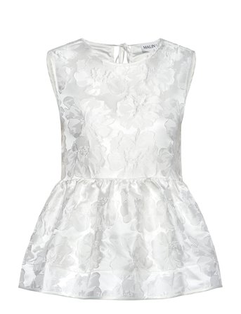 Gianna Over D Blouse White Malina