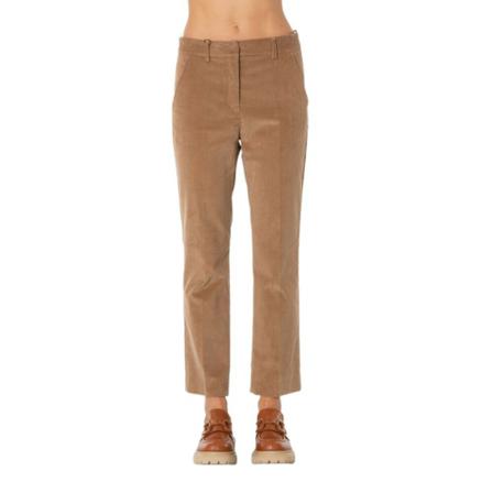Max Mara Weekend Straight Bukser Brun, Dame Bukser