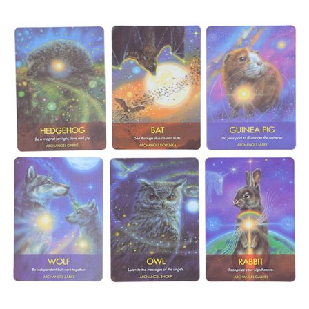 Eläinkuvioiset Tarot-kortit Ennustaminen Ennustuspakka Lautapeli Juhliin