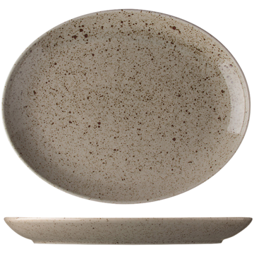 Tallrik Oval Lilien Lifestyle Natural