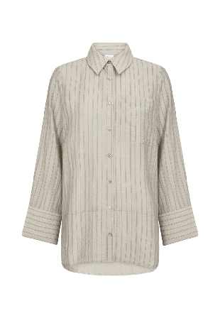 Leveté Room LR-Nioma 2 Shirt Skjortor Unisex Grå S