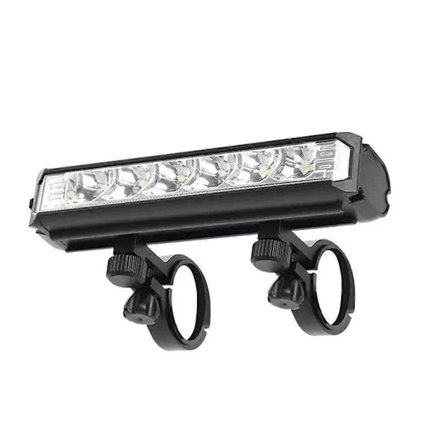 Etu LED -sähköpotkulaudan valo 4000 mAh vedenpitävä taskulamppu USB-lataus polkupyörän valo