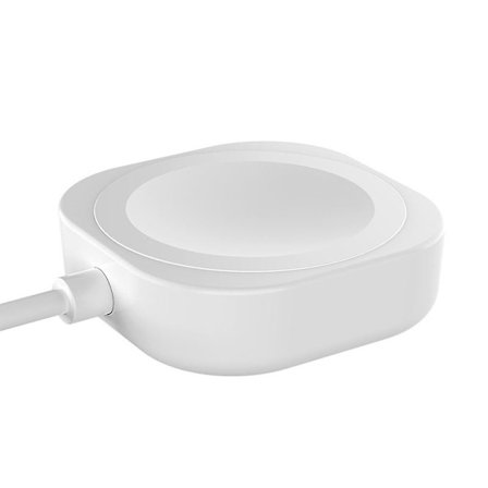Trådløs lader for Iwatch1, Iwatch2, Iwatch3, Iwatch4, Iwatch5 - Hvit trådløs lader for klokke