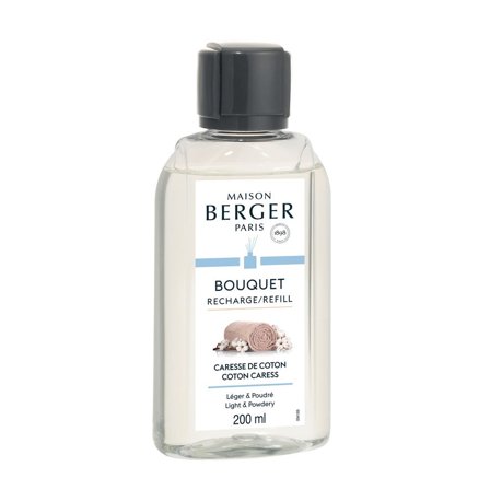 Maison Berger Paris Bouquet Parfumé Ricarica per Diffusore Caresse de Coton - Profumo per Diffusore