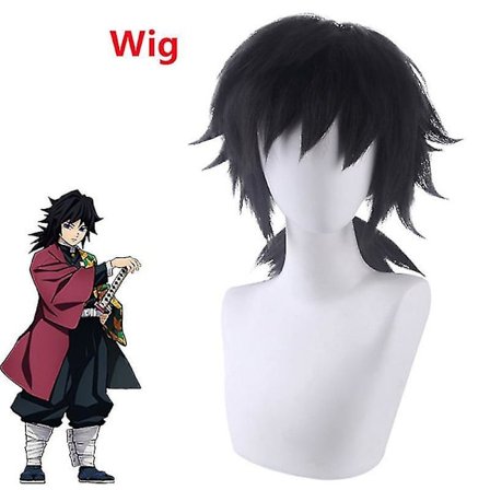 Anime Demon Slayer Kimetsu No Yaiba Tomioka Giyuu Cosplay-asu Damer ja mies Kimono Uniform Hallo