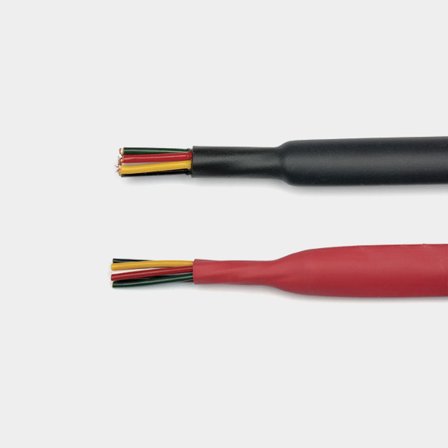 Smršťovací bužírka Oceanflex, 25 x 150 mm, vhodná pro lodní kabel 1.5 - 2.5 mm², černá