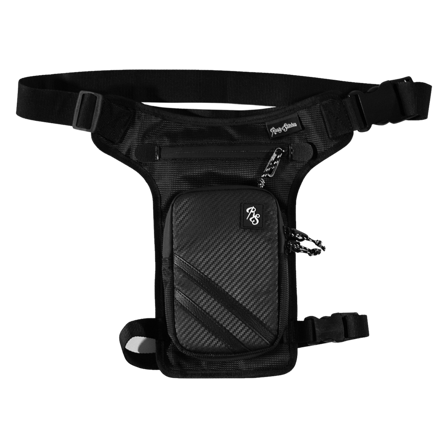 Borsello da Gamba Rusty Stitches Gordon Nero