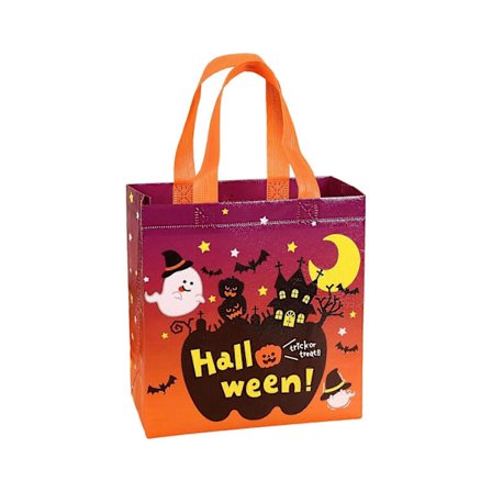 2025 Halloween Non Woven Pumpalykta Häxa Mörkt Slott Party Halloween Presentpåse