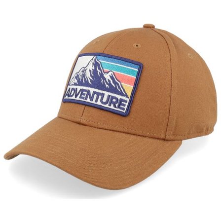 Wild Spirit - Beige adjustable Keps - Mountain Adventure Patch Camel Adjustable @ Hatstore