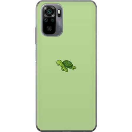 Xiaomi Redmi Note 10S Gjennomsiktig deksel Sköldpadda
