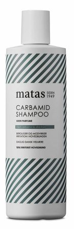 3 for 2 - Matas Striber Carbamid Shampoo til Tør og Irriteret Hovedbund Uden Parfume 500 ml, Hår, Shampoo & Hårpleje, Hovedbundspleje