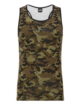Tank Top Nba 4.0 T-shirt Ærmeløs Multi/mønstret BOSS