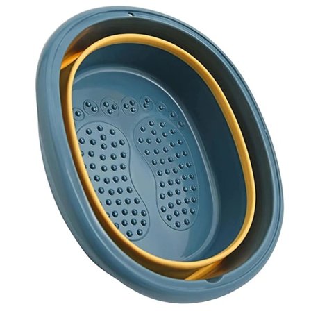 Foldbart fodbad/badekar - Blå