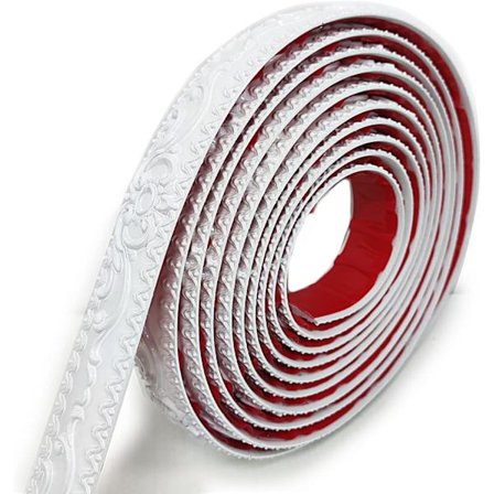 Selvklæbende fleksibel liste, krone liste, vægliste kompatibel indvendig de